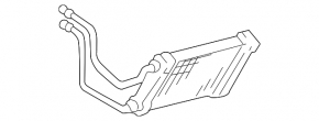 Heater radiator for Toyota Solara 04-08