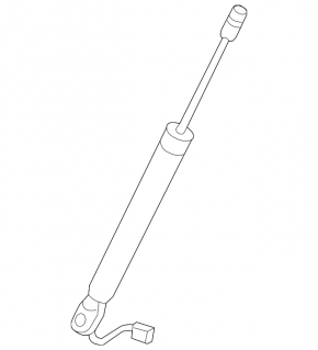 Left tailgate shock absorber for Audi Q3 8U 15-18 electric