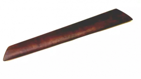 Subaru Outback 15-19 front right door panel trim molding, wood grain, scratched