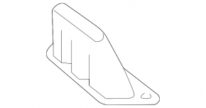 Trunk lid handle inside Mercedes C-class W205 15-21