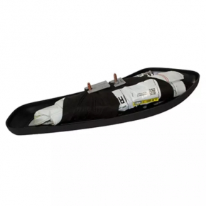 Airbag airbag seat right Ford Fusion mk5 13-16 with lining, black, rusty pyropatron
