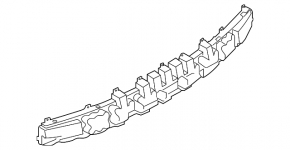 Ford Mustang mk6 15-20 2.3, 3.7 Rear Bumper Absorber