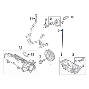 Oil Dipstick Ford Escape MK4 20-22 1.5T