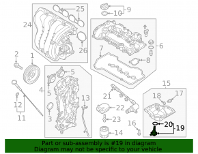 Engine Oil Level Sensor Kia Niro 23- HEV, PHEV