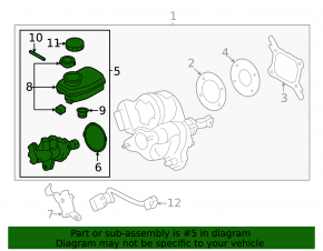 Subaru Forester 25-26 brake master cylinder with reservoir