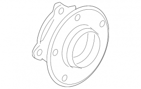 Front left hub BMW 5 F10 11-16 RWD