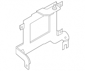 ECU bracket for engine computer Kia Sorento 14-15 2.4