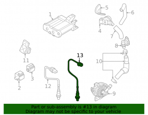 Lambda probe 2 Kia Sportage 23-26 HEV