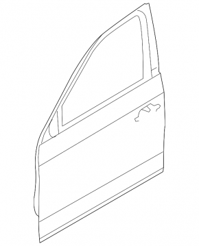 Door assembly front right BMW 3 F30 12-18