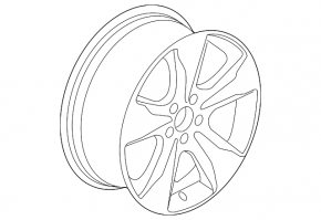 Wheel disk R18 Acura MDX 17-18 rest