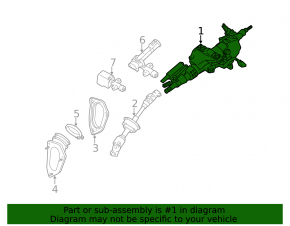 Steering column Toyota Avalon 05-12