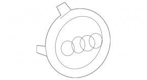 Central cap for Audi A4 B8 08-16 disk type 2 68mm