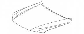 Lexus LX570 bare hood, 16-21 rest.