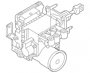 ABS assembly with brake master cylinder for Kia Sportage 23-24 HEV without reservoir