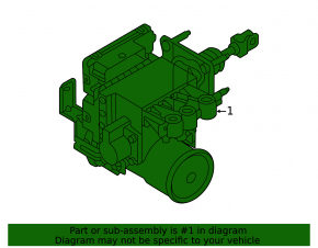 ABS assembly with brake master cylinder for Kia Sportage 23-24 HEV without reservoir