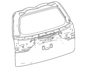 Electric tailgate for Toyota Sequoia 2023-2026