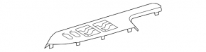 Front left window control trim for Lexus CT200h 14-17 black