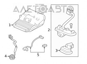 Acura TLX 15 Trunk Lid Release Button