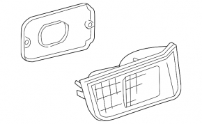 Right inner trunk lid light for Lexus GX470 03-09