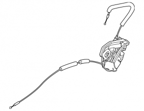 Nissan Ariya 23-25 rear right door lock