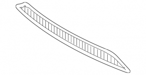 Lower grille of the front bumper Hyundai Tucson 16-18 prerest