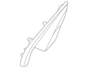 Hyundai Tucson 2022-2026 right inner mirror cover with buzzer