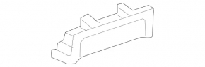Lower rear left door trim (card) light for Mercedes GLC 16-22