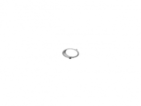Fog light frame left Ford Fusion mk5 13-16 ring