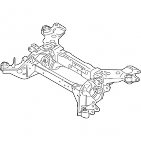 Rear subframe Lincoln Nautilus 19-23 FWD