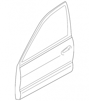 Mitsubishi Galant 04-06 front left door