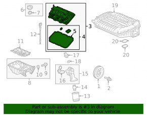 Acura MDX 14-20 Rear Valve Cover