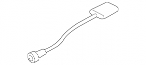 Lambda probe left first Cadillac CTS 14-19 3.6