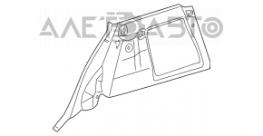 Right arch trim for Mercedes W164 ML, beige