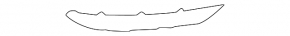 Rear right reflector for VW Jetta 22-26