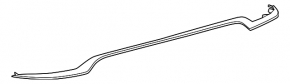 Lexus NX350 NX450h+ 22-26 F Sport rear bumper molding