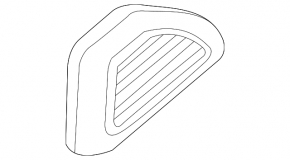 Subwoofer VW Beetle 12-19 fender, broken chip
