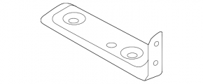 Radiator bracket lower left Kia Sorento 16-20 2.4 plastic