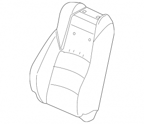 Driver's seat for Honda Accord 18-22 without airbag, worn, electric, with memory, leather, light gray, heated and ventilated, worn, needs cleaning, scratches on the lining