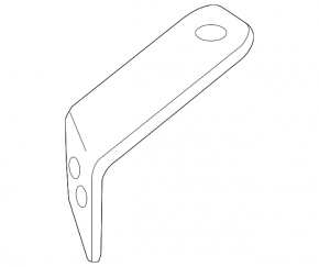 Bracket signal low Audi Q5 8R 09-17