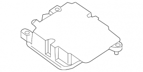 Nissan Rogue 17-20 SRS airbag computer module