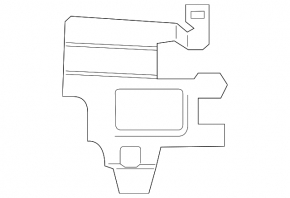 BSM Blind Spot Sensor Bracket Right Hyundai Santa FE 19-20