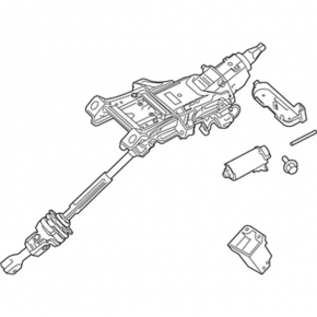 Lincoln MKX 16- Steering Column