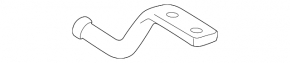 Bracket of the inlet pipe with a catalytic converter rear Toyota Highlander 20-25 hybrid