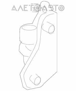 Upper front right door hinge for Mercedes W164 ML