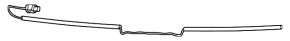 Upper foot-operated tailgate opening sensor for Volvo C40 24-24