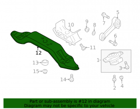 Subaru Ascent 19-26 Transmission Mount Bracket