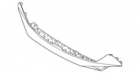 BMW i4 21-25 front bumper lip