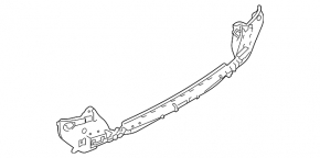 Rear bumper mount central BMW 5 G30 17-20 M Sport