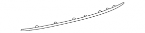 Lexus ES300h 13-18 rear bumper molding structure