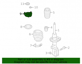 Front left shock absorber support Hyundai Tucson 22-25